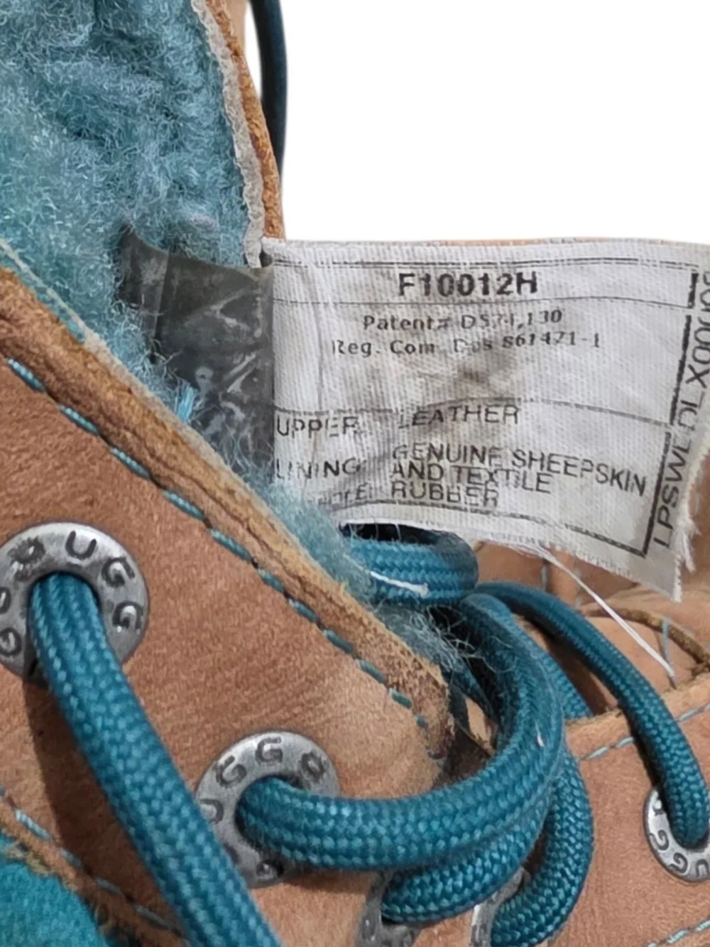 UGG Australia Adirondack II Chestnut/Teal Waterproof Winter Boot Women’s US 7.5